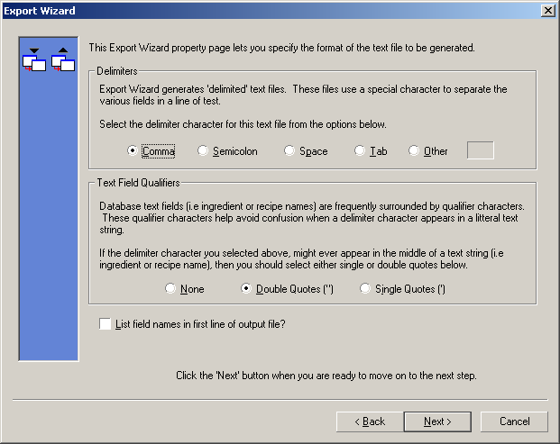 asciitextexporttextpage