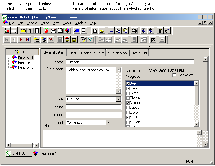 functionform