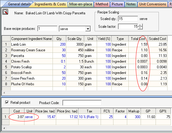 Microsoft Product Costing Template