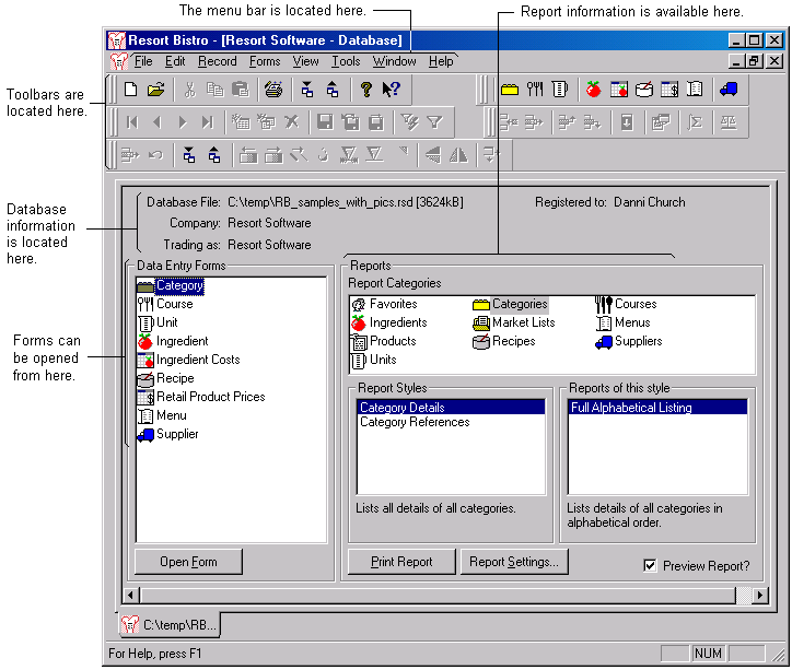 databaseform