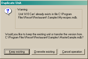 resortimportduplicateunit